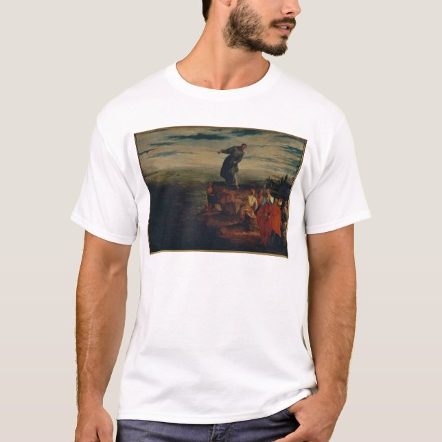St. Anthony Preaching to the Fish, c.1580 T-Shirt (Front)