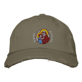 St Anthony - Sant'Antonio - Santo Antonio Embroidered Hat