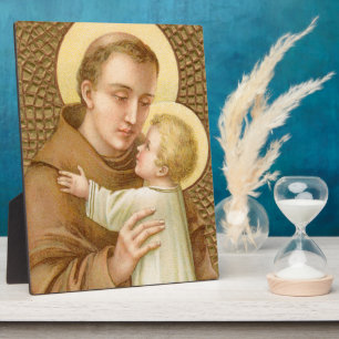 St. Anthony & the Christ Child (JM 05) 8"x10" Plaque