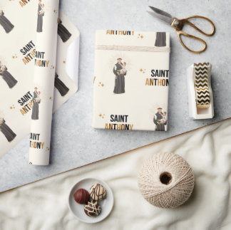 St. Anthony Wrapping Paper