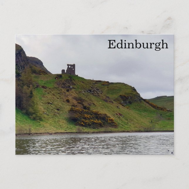 St Anthony's Chapel, Arthur's Seat Postcard (Front)