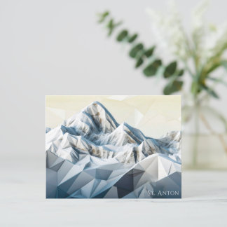St. Anton Peaks Postcard