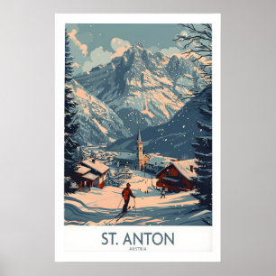 St Anton Poster Austria 1