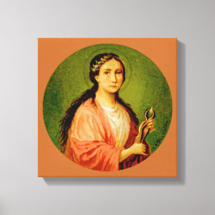 St. Apollonia (BLA 001) 12"x12"x1.5" Canvas Print