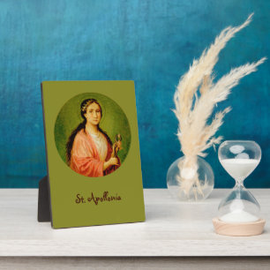 St. Apollonia (BLA 001) 5"x7" Vertical Plaque
