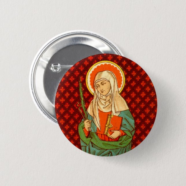 St. Apollonia (VVP 001) 2 Inch Round Button (Front & Back)