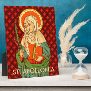 St. Apollonia (VVP 001) 8"x10" Plaque
