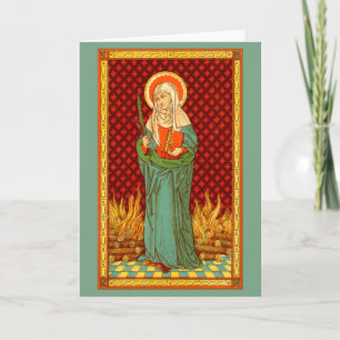 St. Apollonia (VVP 001) Greeting Card #2