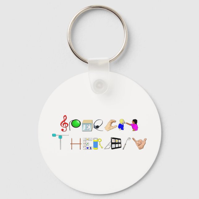 ST at Work Keychain (Front)