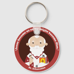 St. Athanasius Keychain