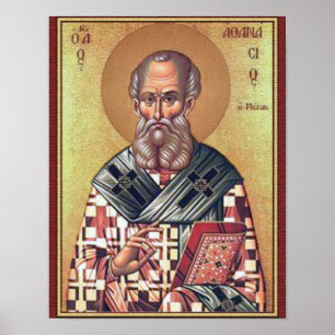 St. Athanasius of Alexandria Poster