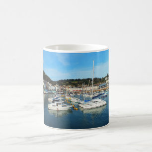 St Aubin's harbour Jersey Coffee Mug