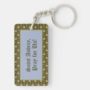 St. Audrey (Etheldreda) (P 003) Keychain