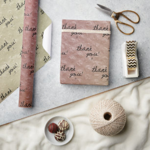 St. Aug. Sketch Bubble Wrap Reseller Thank You Wrapping Paper