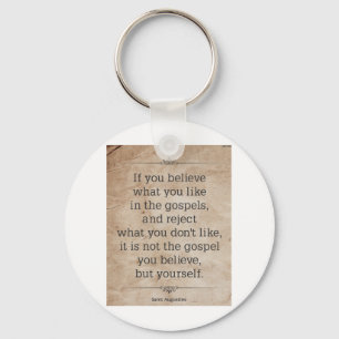St. Augustine #1 Keychain