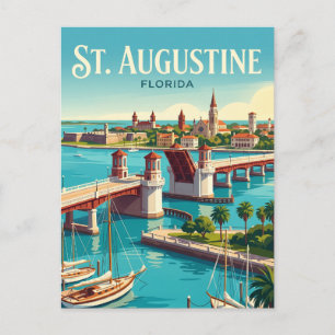St. Augustine Bayfront USA Postcard