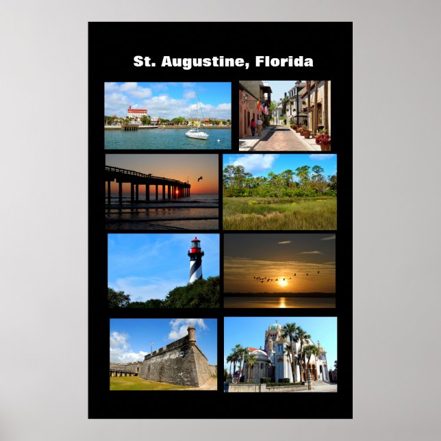 St. Augustine Beach, Florida  Poster (Front)