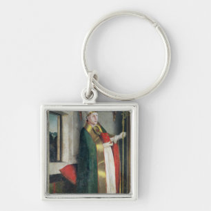 St. Augustine  c.1435 Keychain
