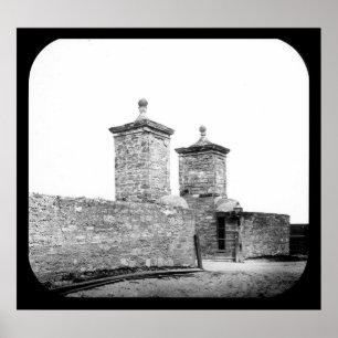 St. Augustine City Gates Poster