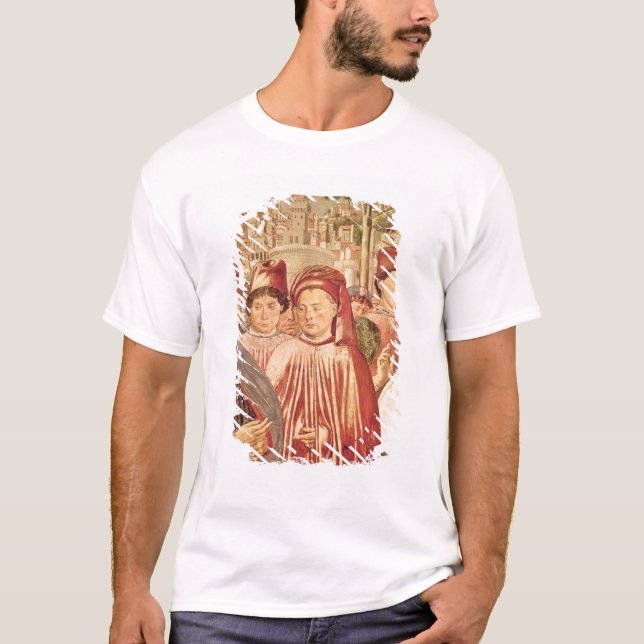 St. Augustine Departing for Milan T-Shirt (Front)