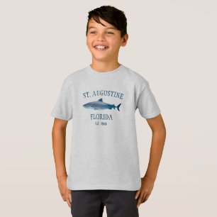 St Augustine EST 1565 Shark Kid T-Shirt