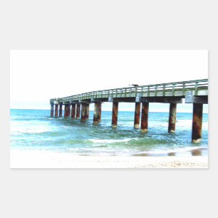 St. Augustine Fishing Pier Sticker