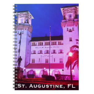 St. Augustine, FL - Hotel Alcazar Notebook