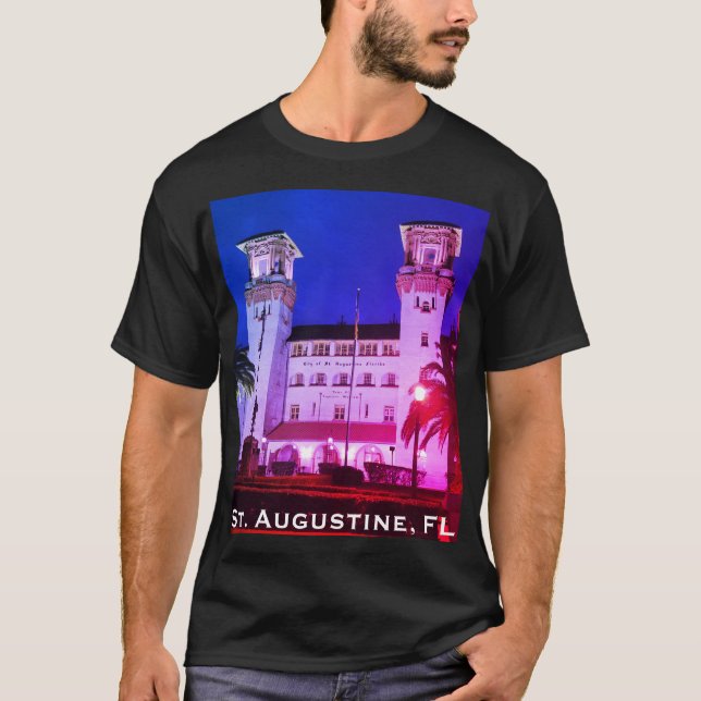 St. Augustine, FL - Hotel Alcazar T-Shirt (Front)