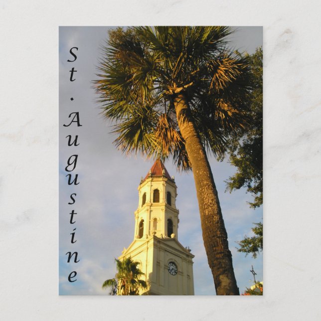 St. Augustine, FL postcard (Front)