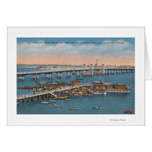 St. Augustine, FL - View of Bridge of Lions