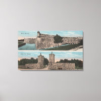 St. Augustine, FL - View of Ft. Marion & City