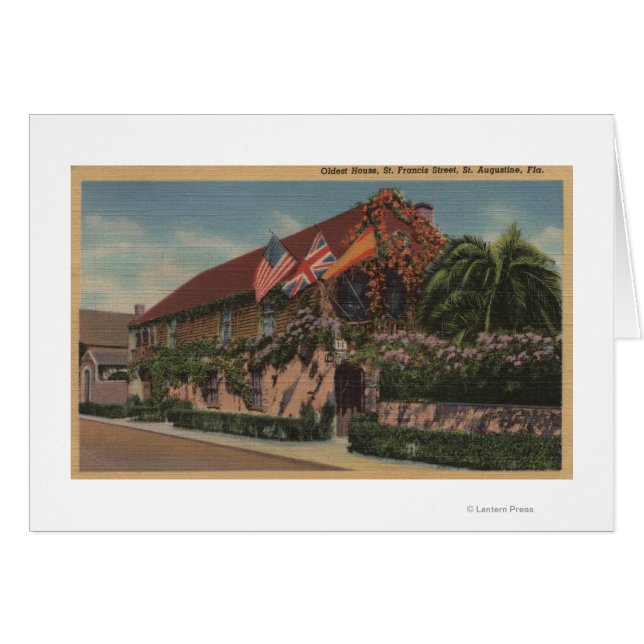St. Augustine, FL - View of St. Francis (Front Horizontal)
