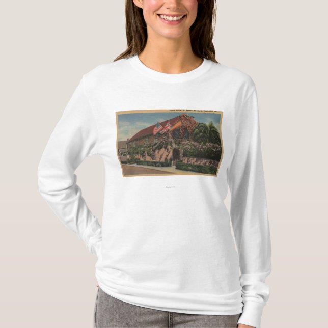 St. Augustine, FL - View of St. Francis T-Shirt (Front)