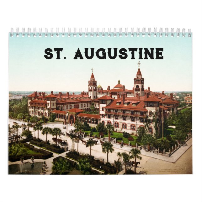 St. Augustine, Florida Calendar (Cover)