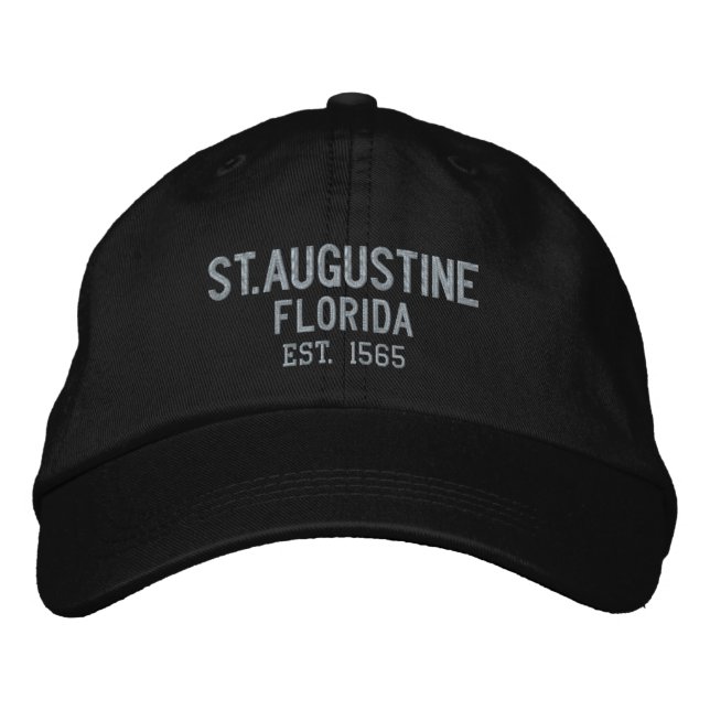 St. Augustine Florida Casquette de baseball brodé (Devant)
