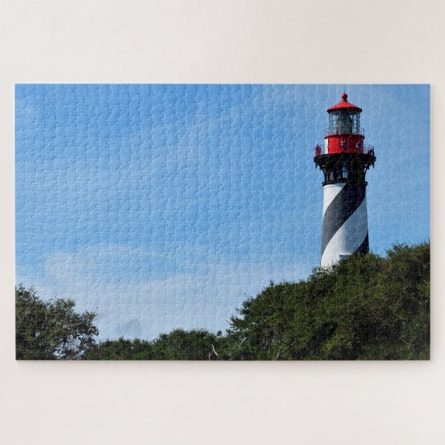St. Augustine Florida lighthouse Jigsaw Puzzle (Horizontal)