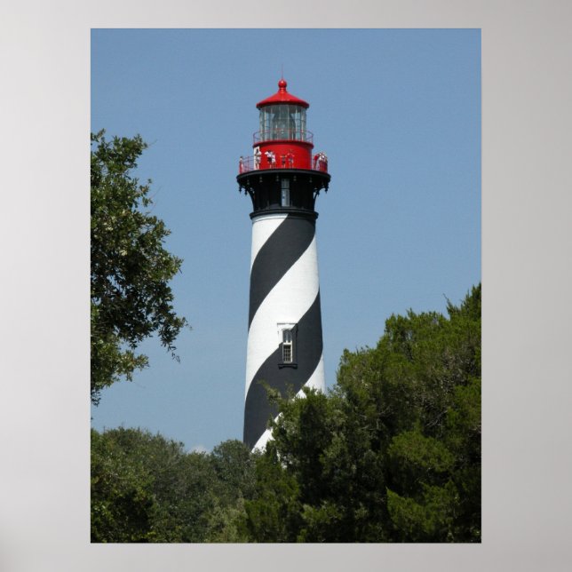 St. Augustine, Florida Lighthouse Poster (Front)