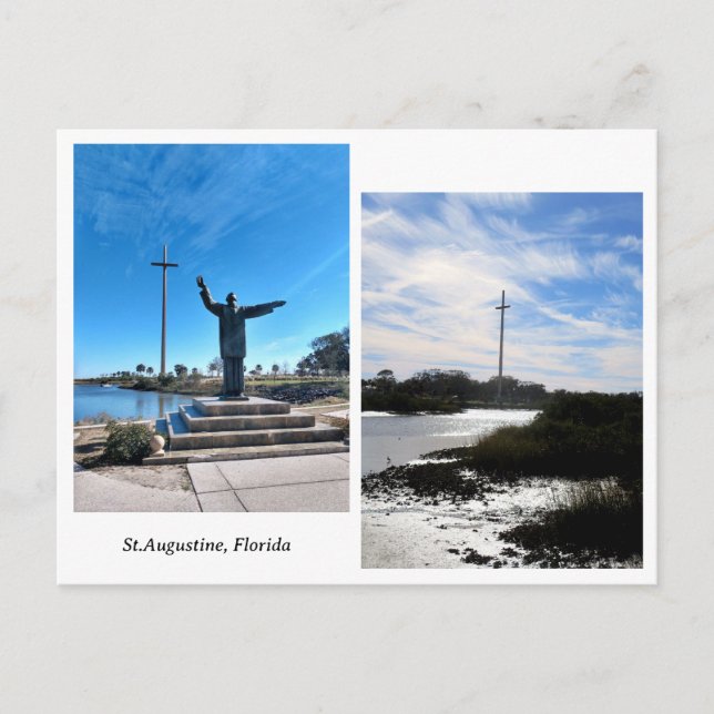 St.Augustine, Florida Postcard (Front)