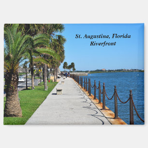 St. Augustine, Florida riverfront Magnet