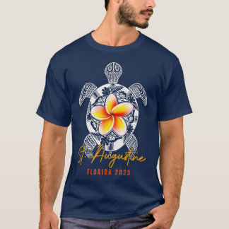 St Augustine Florida Sea Turtles Family Vacation 2 T-Shirt