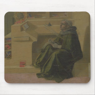 St. Augustine in his Study (predella of the Barbad Mouse Pad