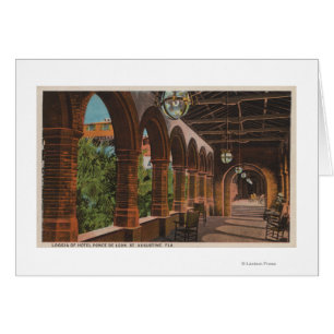 St Augustine, la Floride - vue du maquereau De