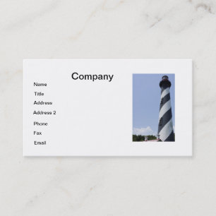 St. Augustine Light Business Card