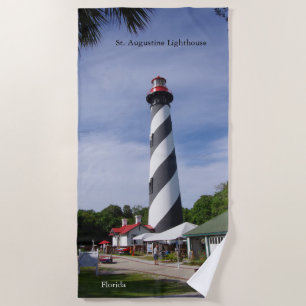 St. Augustine Lighthouse beach towel