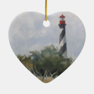 St. Augustine Lighthouse Ceramic Ornament