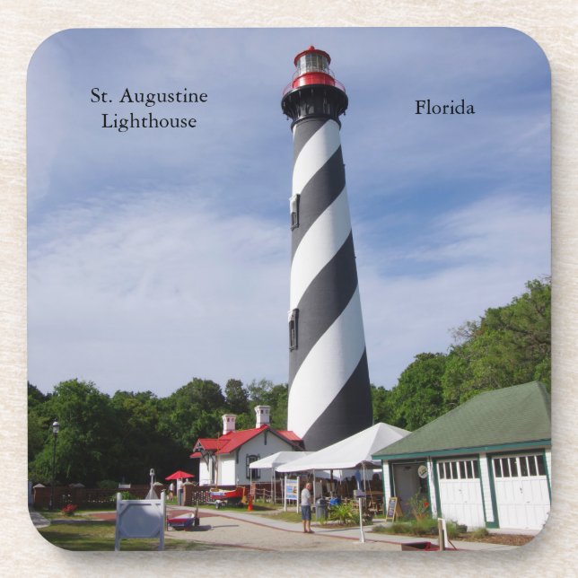 St. Augustine Lighthouse coaster (Front)