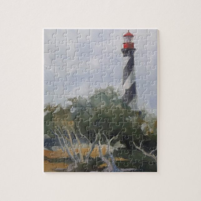 St. Augustine Lighthouse Jigsaw Puzzle (Vertical)