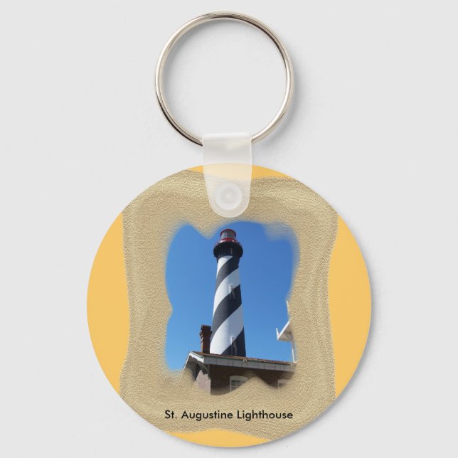 St. Augustine Lighthouse Keychain (Front)