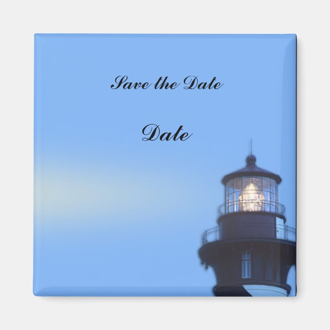 St Augustine Lighthouse Magnet (Front)