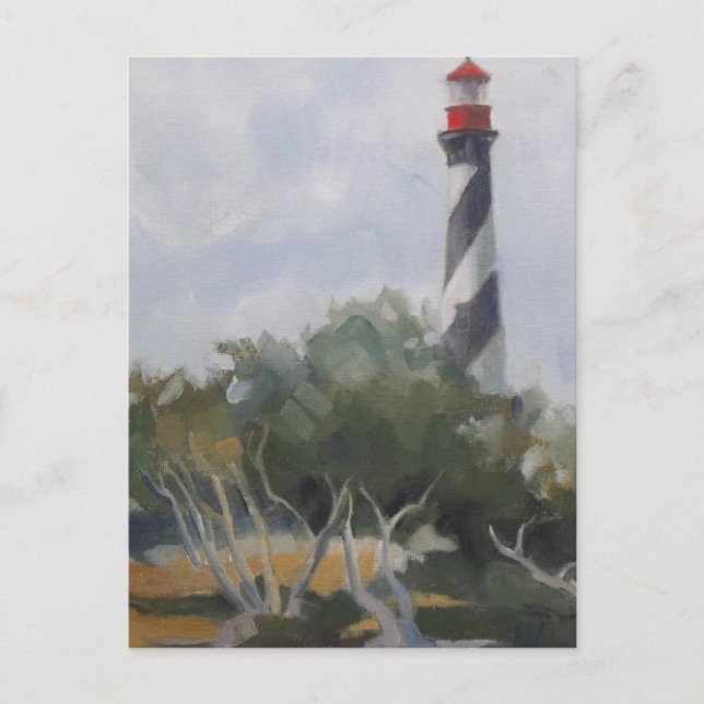 St. Augustine Lighthouse Postcard (Front)